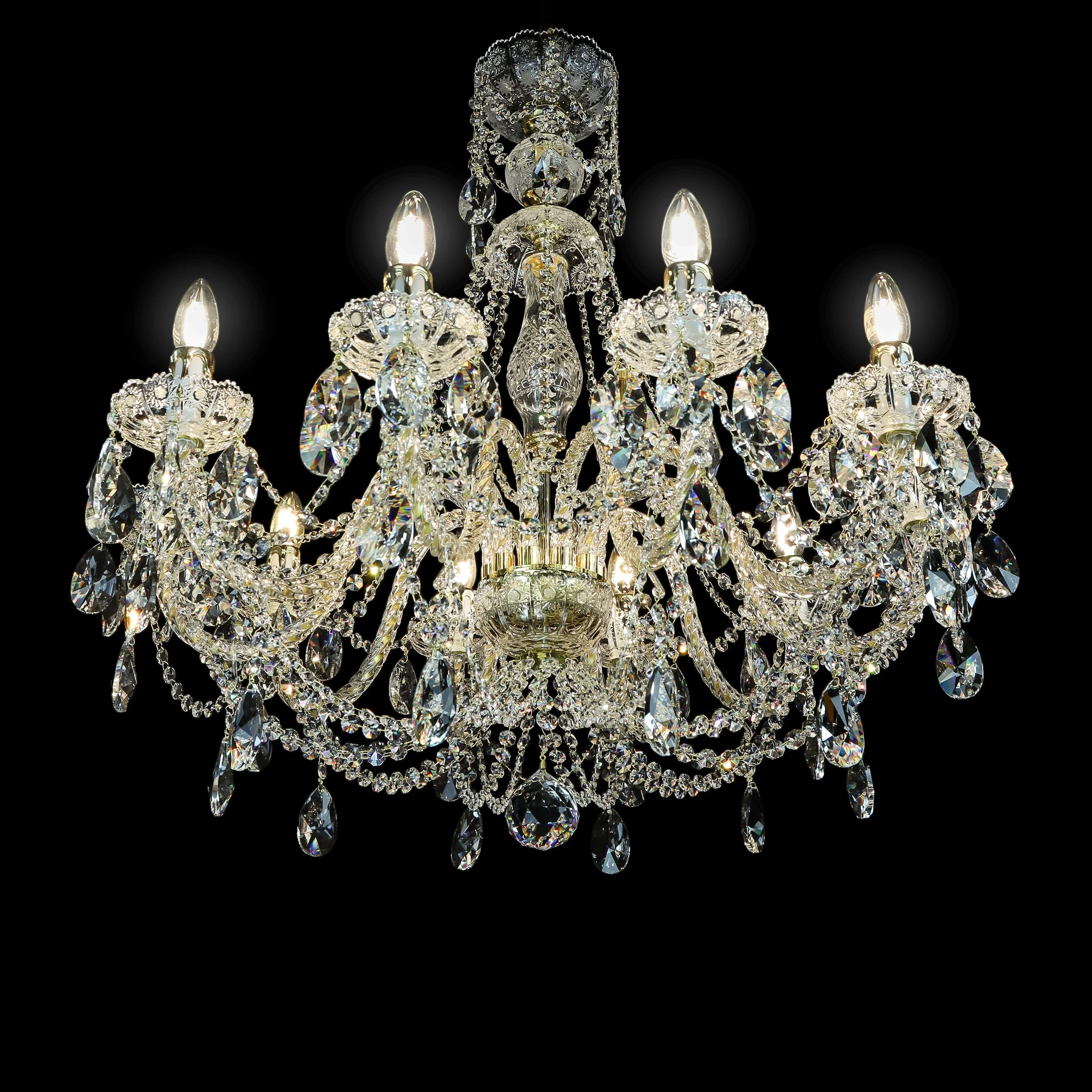chandelierデスク Gratziela crystal chandelier — WRANOVSKY - Bohemian Crystal
